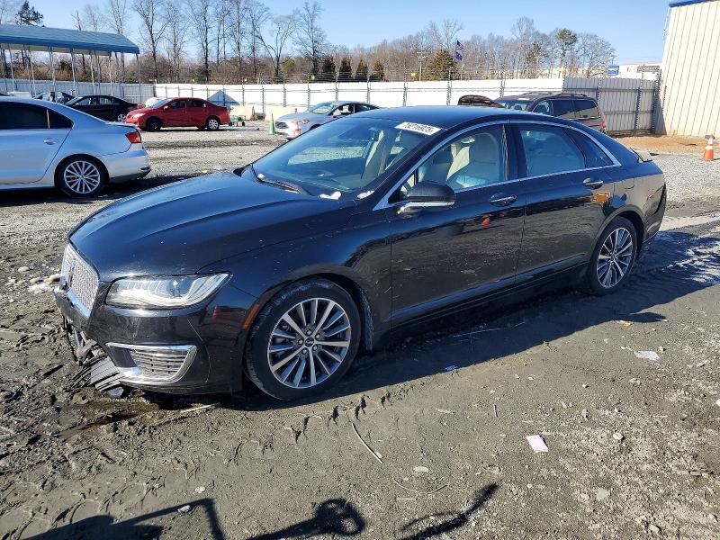 LINCOLN MKZ 2018 with VIN 3LN6L5LU7JR608771 - Photo from auction
