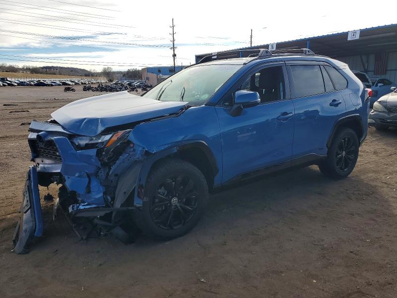 TOYOTA RAV4 SE 2022 with VIN JTM16RFVXND050673 - Photo from auction