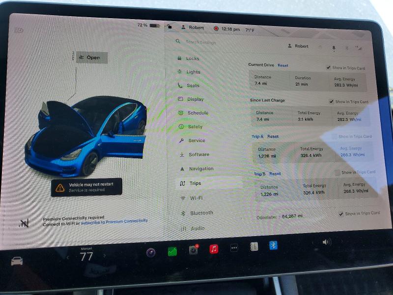 Photo 9 from auction – 2020 TESLA MODEL 3 with VIN 5YJ3E1EAXLF799300