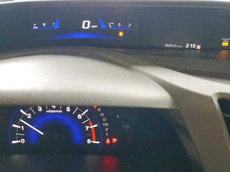 Photo 9 from auction – 2012 HONDA CIVIC LX with VIN 19XFB2F5XCE100685