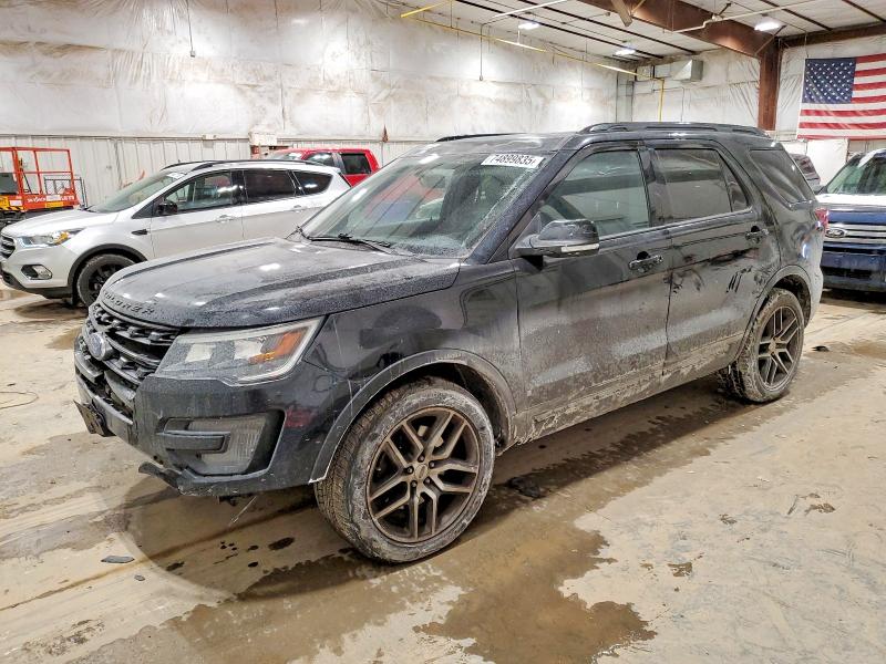 FORD EXPLORER 2017 with VIN 1FM5K8GT9HGA56113 - Photo from auction
