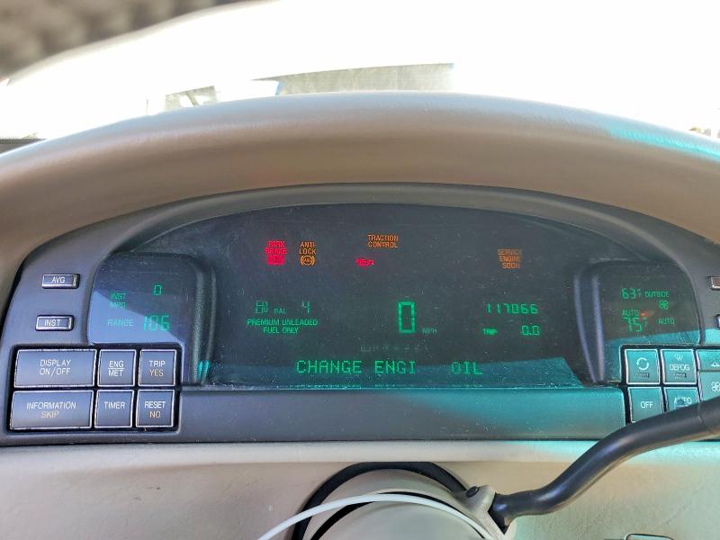Photo 9 from auction – 1998 CADILLAC DEVILLE with VIN 1G6KD54Y1WU753244