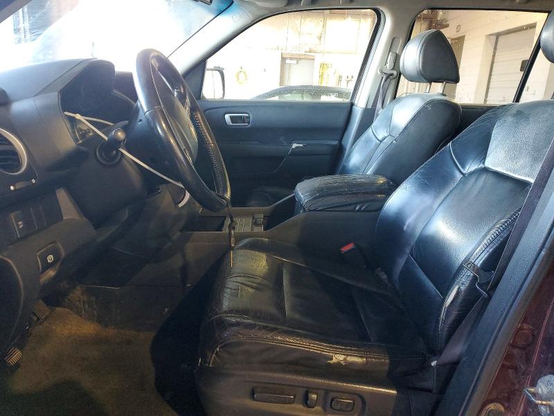 Photo 7 from auction – 2010 HONDA PILOT EXL with VIN 5FNYF4H58AB028348