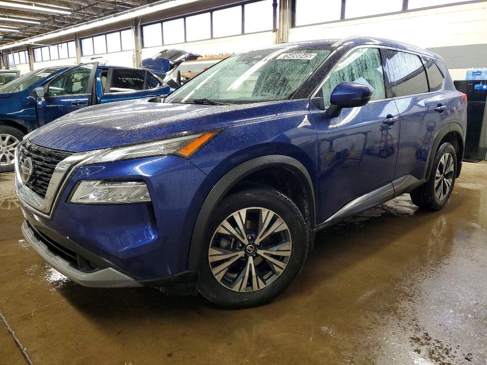 NISSAN ROGUE SV 2021 with VIN JN8AT3BB9MW233099 - Photo from auction