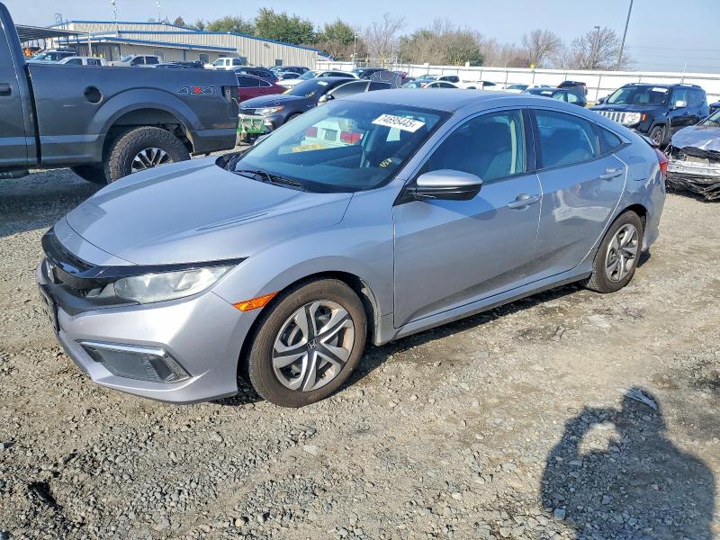 HONDA CIVIC LX 2020 with VIN 2HGFC2F61LH550902 - Photo from auction