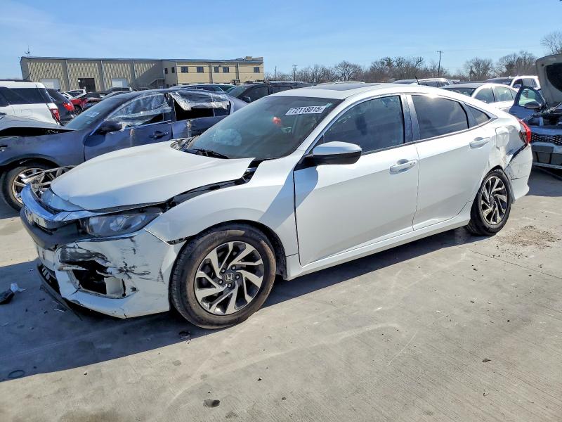 HONDA CIVIC EX 2017 with VIN 19XFC2F78HE056692 - Photo from auction