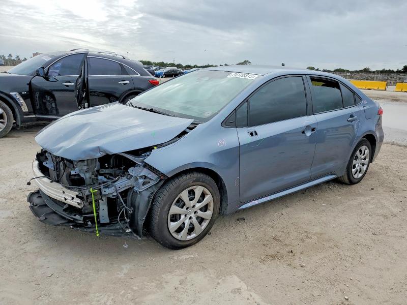 TOYOTA COROLLA LE 2024 with VIN 5YFB4MDE0RP112343 - Photo from auction