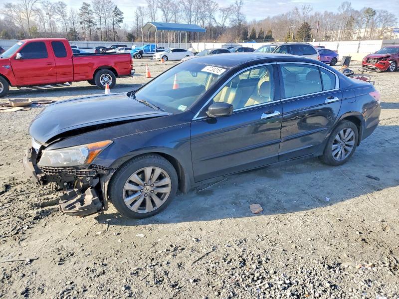HONDA ACCORD EXL 2011 with VIN 1HGCP3F81BA013524 - Photo from auction