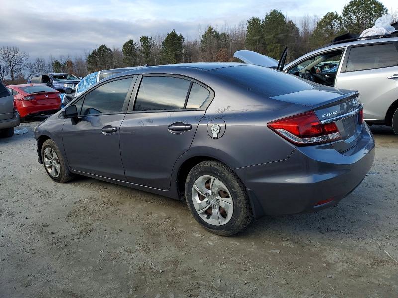 Photo 2 from auction – 2014 HONDA CIVIC LX with VIN 19XFB2E50EE032174