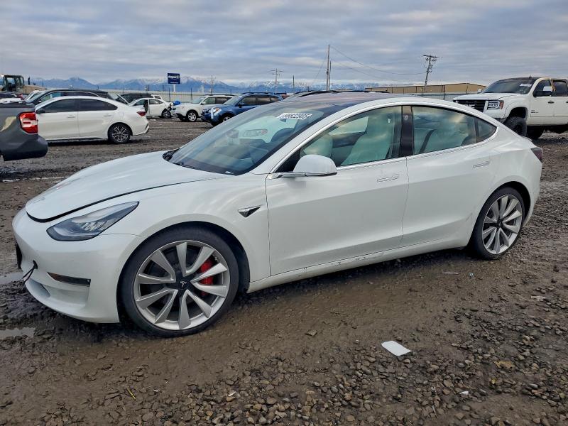 TESLA MODEL 3 2018 with VIN 5YJ3E1EB2JF081584 - Photo from auction
