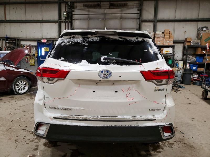 Photo 6 from auction – 2017 TOYOTA HIGHLANDER with VIN 5TDDGRFH0HS029974