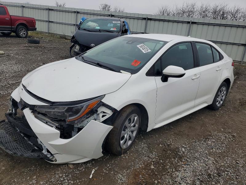 TOYOTA COROLLA LE 2021 with VIN 5YFEPMAE3MP227178 - Photo from auction