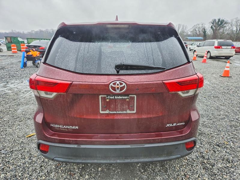 Photo 6 from auction – 2019 TOYOTA HIGHLANDER with VIN 5TDJZRFH9KS703897