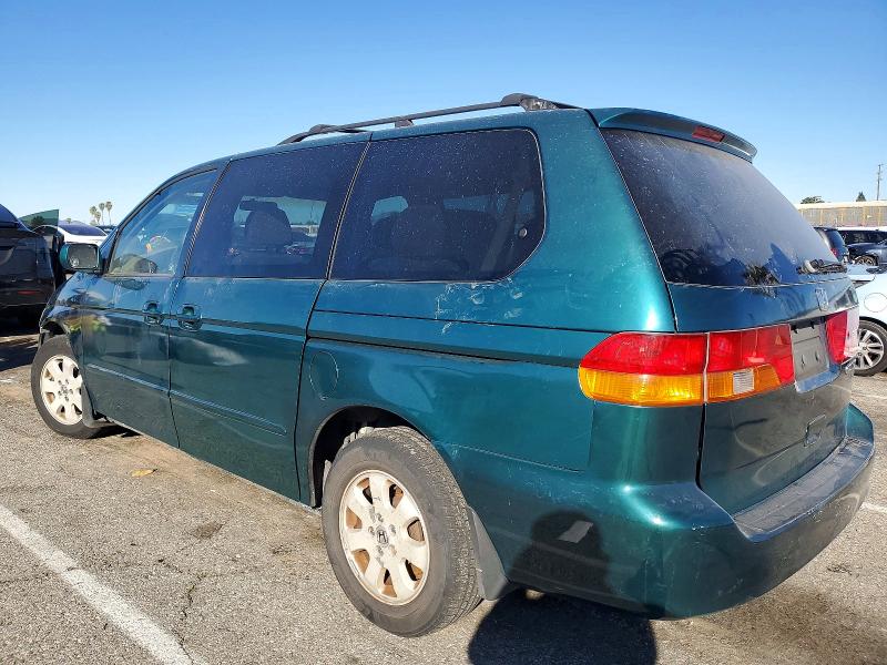 Photo 2 from auction – 2002 HONDA ODYSSEY EX with VIN 2HKRL18622H501362