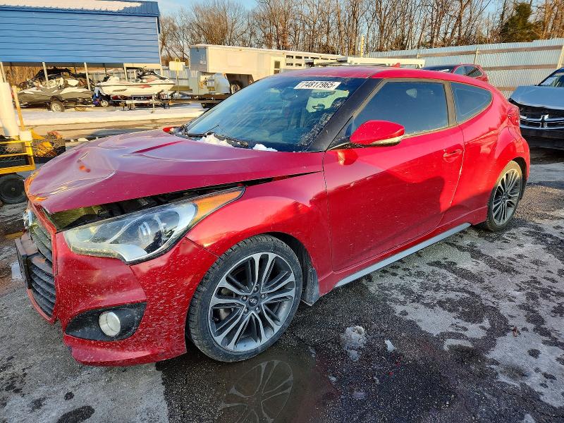 HYUNDAI VELOSTER T 2016 with VIN KMHTC6AE6GU301453 - Photo from auction