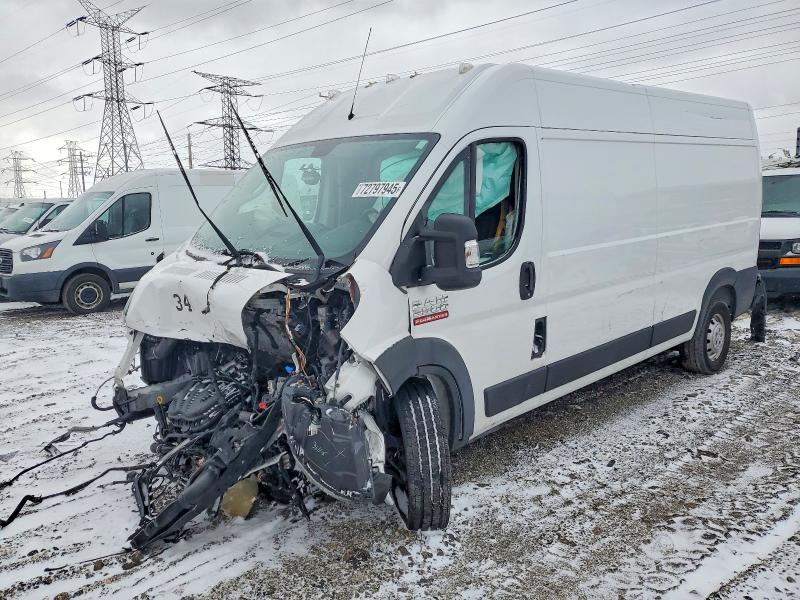 RAM PROMASTER 2500 2020 with VIN 3C6TRVDG3LE121941 - Photo from auction