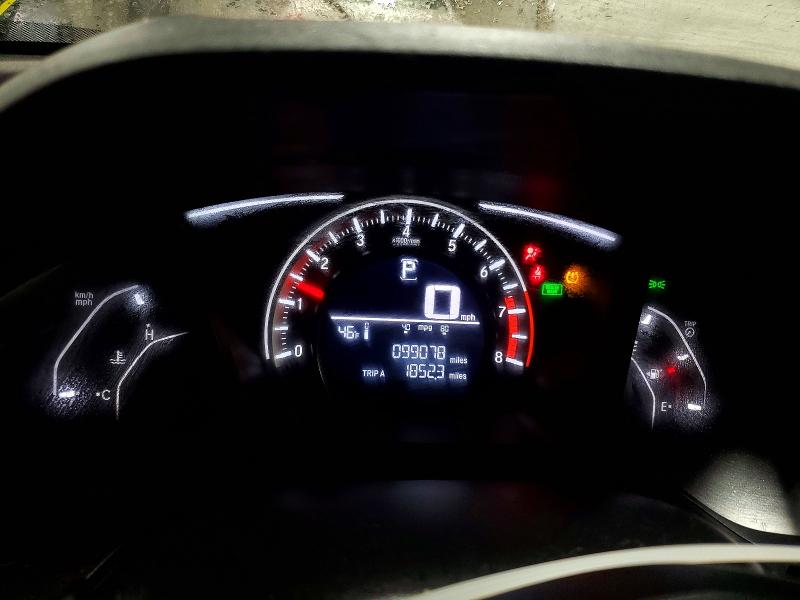 Photo 9 from auction – 2018 HONDA CIVIC LX with VIN 19XFC2F56JE014610
