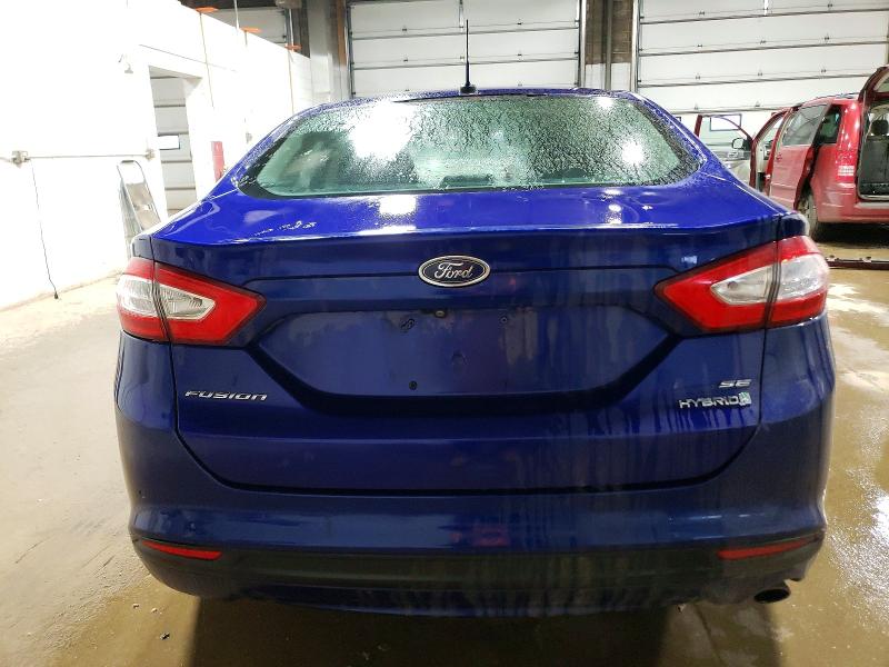 Photo 6 from auction – 2015 FORD FUSION SE with VIN 3FA6P0LUXFR116664