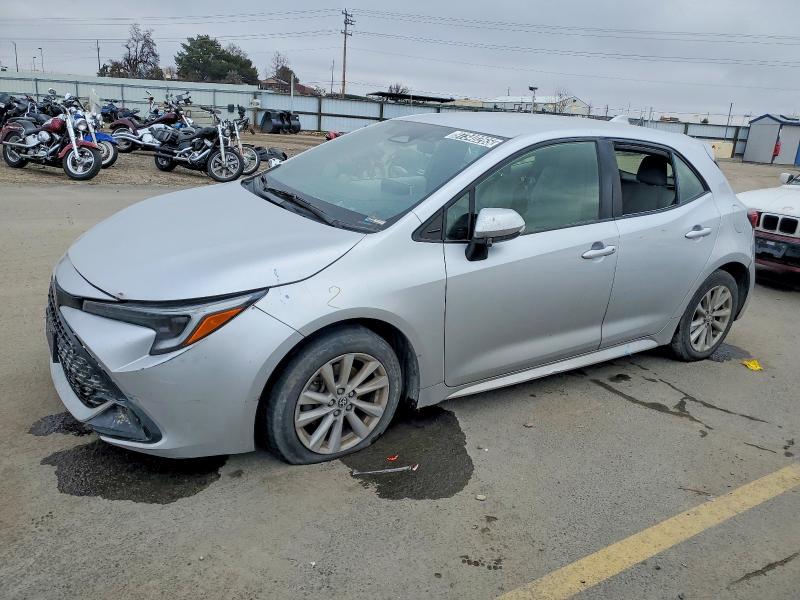 TOYOTA COROLLA SE 2023 with VIN JTND4MBE8P3195422 - Photo from auction