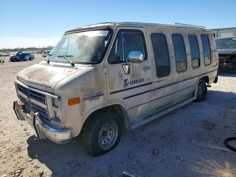 CHEVROLET G20 1985 with VIN 1GBEG25H9F7200696 - Photo from auction