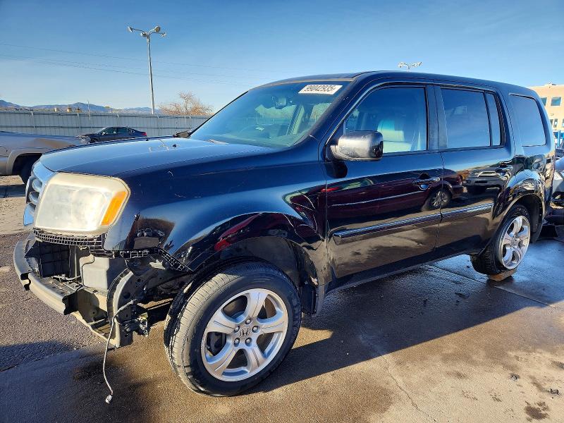 HONDA PILOT EXL 2012 with VIN 5FNYF4H54CB059938 - Photo from auction
