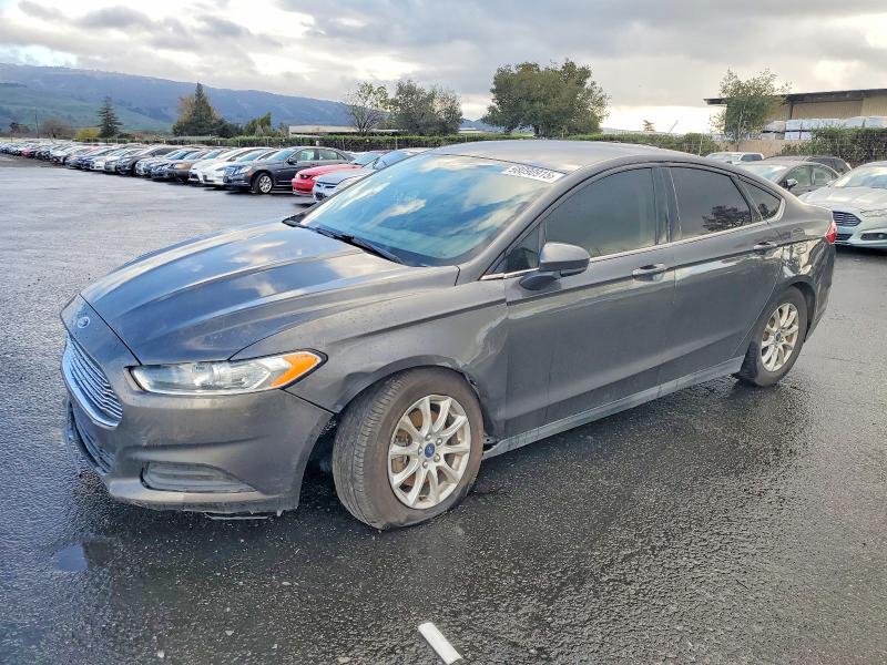 FORD FUSION S 2016 with VIN 3FA6P0G74GR321337 - Photo from auction