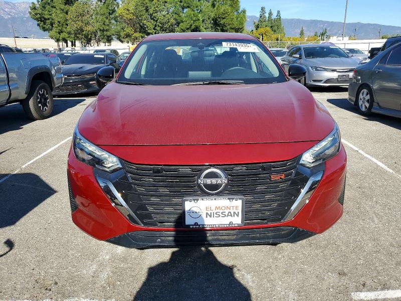 Photo 5 from auction – 2025 NISSAN SENTRA with VIN 3N1AB8DV1SY259658
