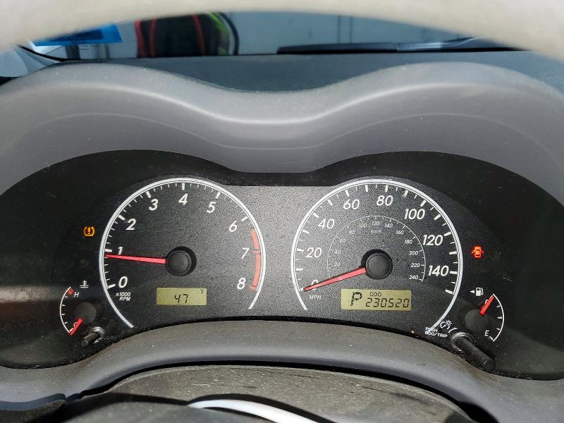 Photo 9 from auction – 2010 TOYOTA COROLLA BA with VIN 2T1BU4EE3AC256178