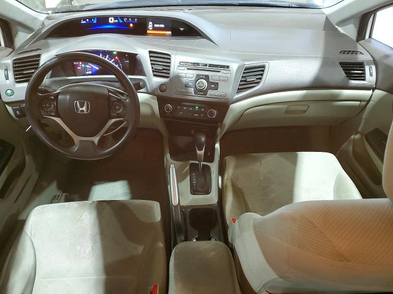 Photo 8 from auction – 2012 HONDA CIVIC LX with VIN 19XFB2F5XCE365039