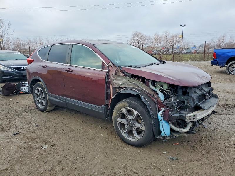 Photo 4 from auction – 2018 HONDA CR-V EX with VIN 7FARW2H50JE046341