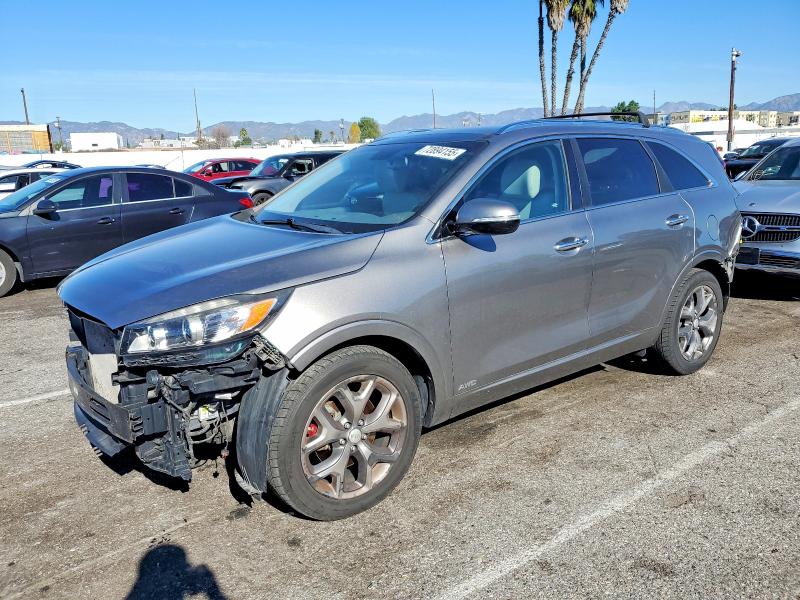 KIA SORENTO SX 2017 with VIN 5XYPKDA56HG320598 - Photo from auction