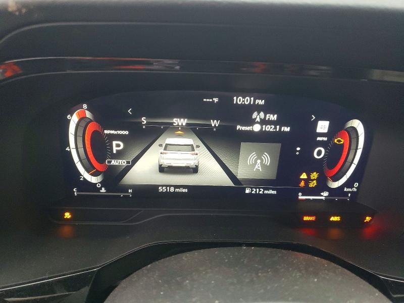 Photo 9 from auction – 2025 NISSAN PATHFINDER with VIN 5N1DR3DJ9SC289808