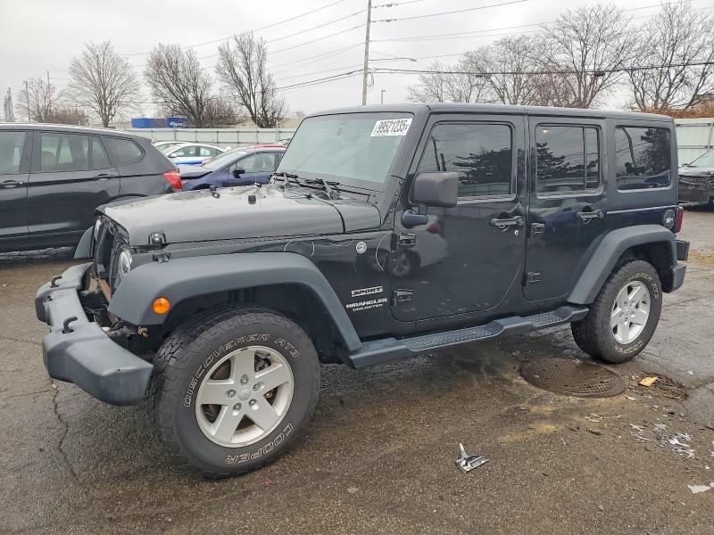 JEEP WRANGLER U 2017 with VIN 1C4BJWDG8HL588482 - Photo from auction