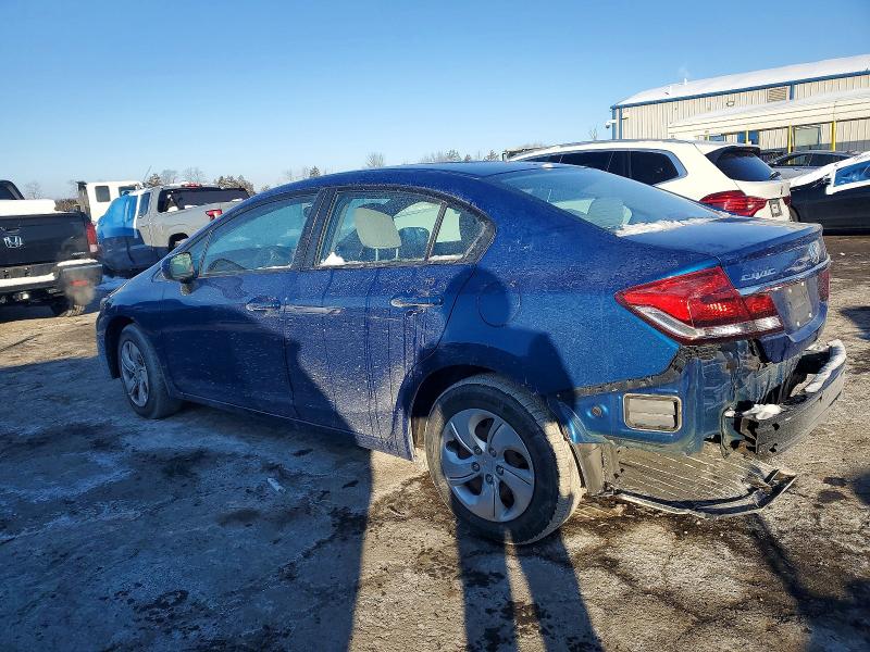 Photo 2 from auction – 2014 HONDA CIVIC LX with VIN 19XFB2F55EE254059