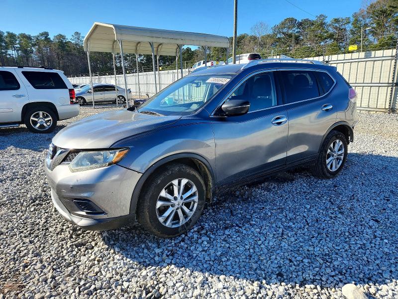 NISSAN ROGUE S 2015 with VIN KNMAT2MT8FP553894 - Photo from auction