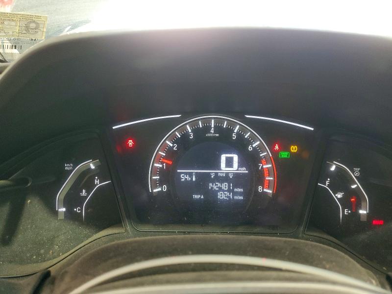 Photo 9 from auction – 2017 HONDA CIVIC with VIN 19XFC2E53HE046412