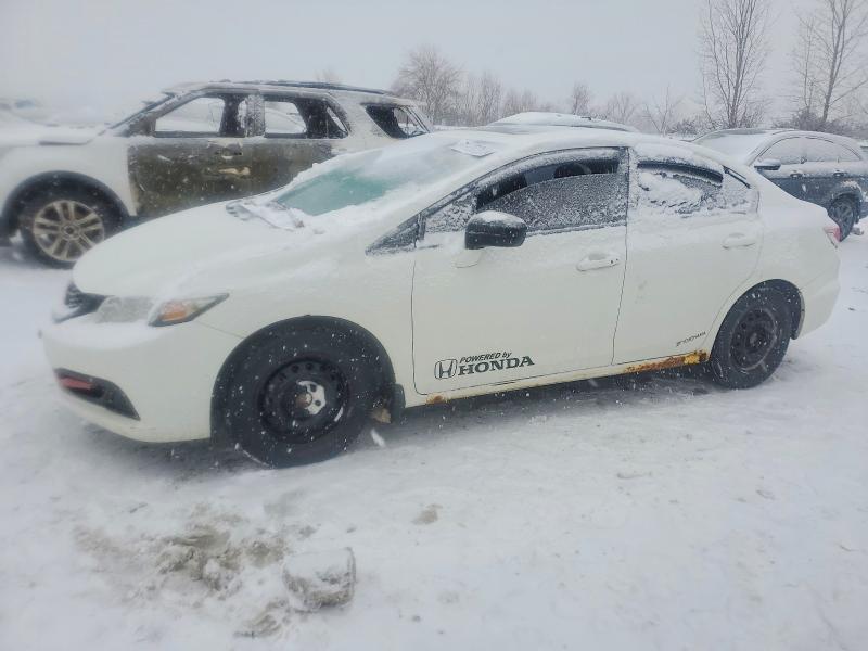 HONDA CIVIC LX 2014 with VIN 2HGFB2F52EH044492 - Photo from auction