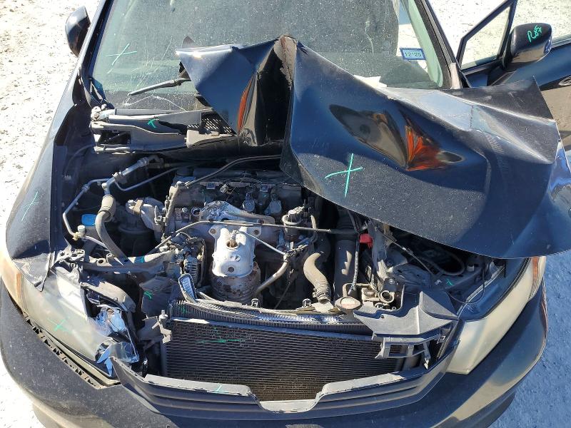 Photo 11 from auction – 2012 HONDA CIVIC LX with VIN 19XFB2F57CE321418