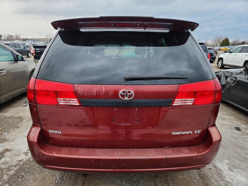 Photo 6 from auction – 2004 TOYOTA SIENNA CE with VIN 5TDZA29C54S198591