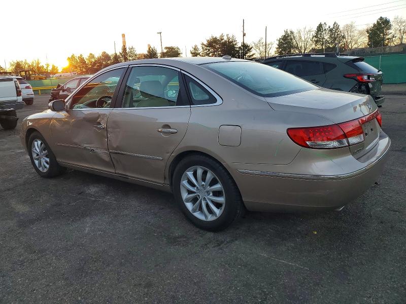 Photo 2 from auction – 2008 HYUNDAI AZERA SE with VIN KMHFC46F78A287293