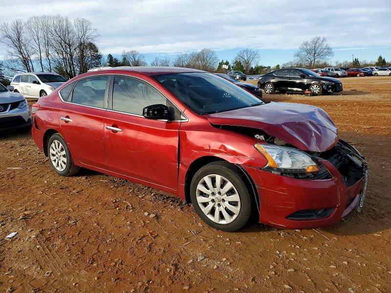 Photo 4 from auction – 2014 NISSAN SENTRA S with VIN 3N1AB7AP9EY324387