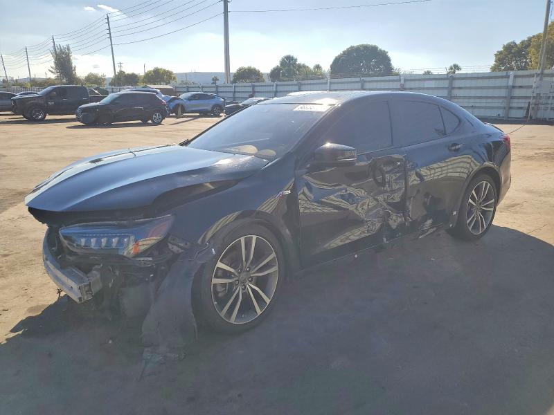 ACURA TLX 2018 with VIN 19UUB3F63JA006610 - Photo from auction