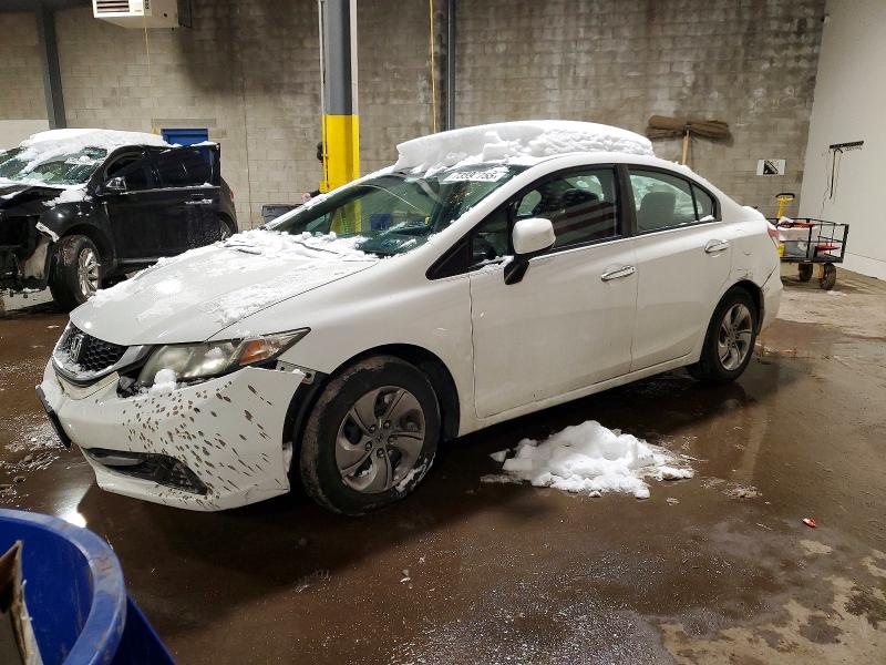 Photo 1 from auction – 2013 HONDA CIVIC LX with VIN 2HGFB2F58DH555039