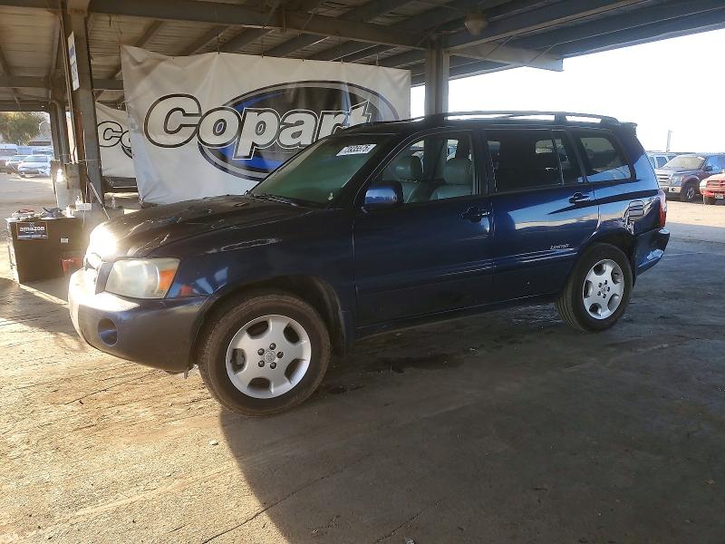 TOYOTA HIGHLANDER 2007 with VIN JTEDP21A570144360 - Photo from auction