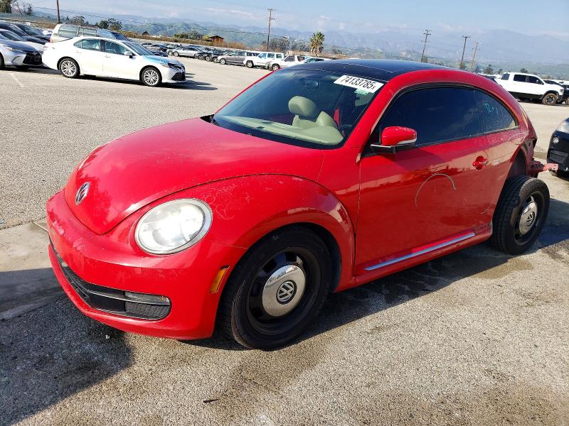 VOLKSWAGEN BEETLE 2013 with VIN 3VWJP7AT7DM645813 - Photo from auction