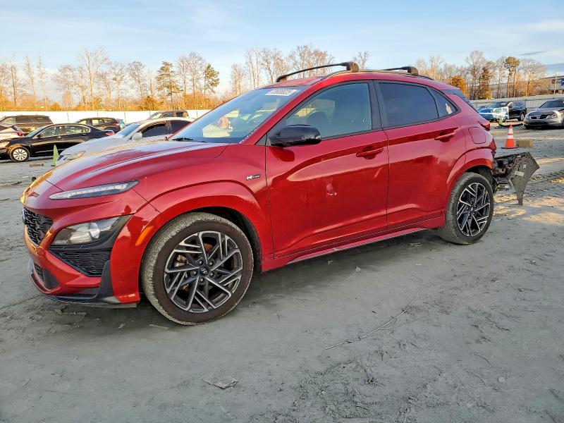 HYUNDAI KONA 2022 with VIN KM8K33A36NU794458 - Photo from auction