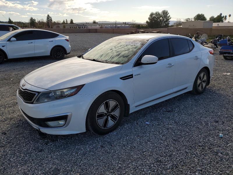 KIA OPTIMA HYB 2013 with VIN KNAGM4AD9D5061834 - Photo from auction
