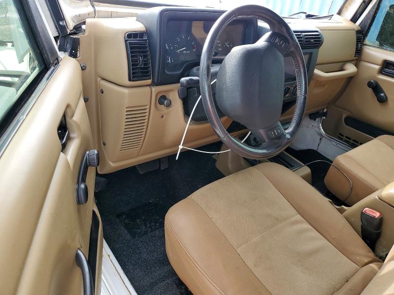 Photo 8 from auction – 2000 JEEP WRANGLER / with VIN 1J4FA59S8YP773322