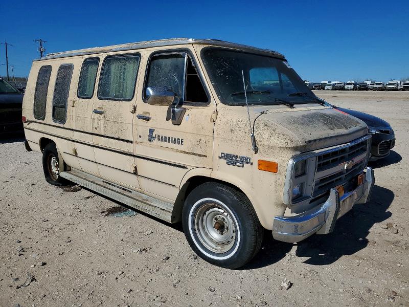 Photo 4 from auction – 1985 CHEVROLET G20 with VIN 1GBEG25H9F7200696