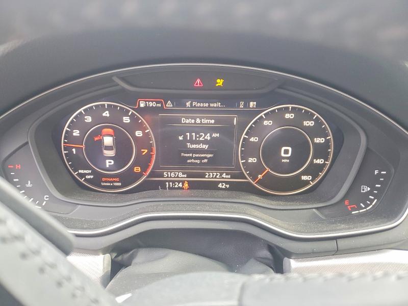 Photo 9 from auction – 2019 AUDI A4 PREMIUM with VIN WAUENAF4XKN019200